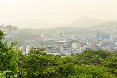 Seoul, Güney Kore - Mayıs 23:Naksan park. 23 Mayıs 2016 Seul, S