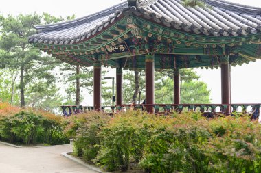 Seoul, Güney Kore - Mayıs 23:Naksan park. 23 Mayıs 2016 Seul, S