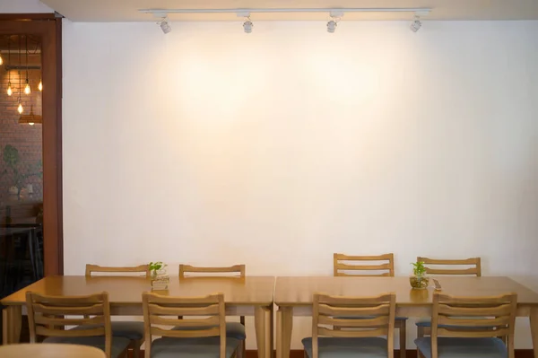 现代咖啡店的概念装饰 室内设计 — 图库照片