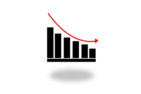 Finanzgrafik — Stockfoto