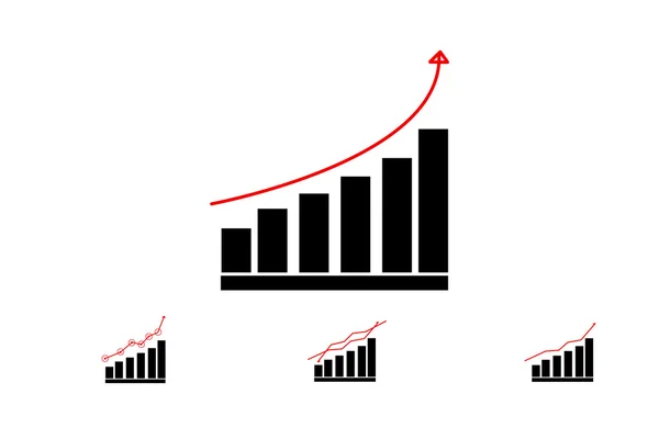 Finanzgrafik — Stockfoto