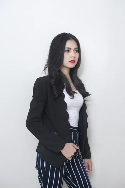 Fashion portrait of  business woman — Stock Photo, Image