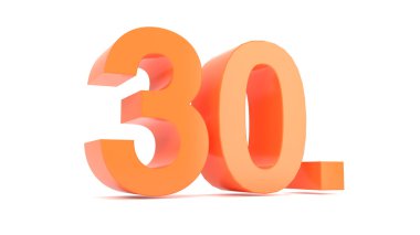 sayı 3d metin pazarlama