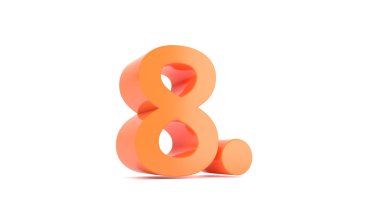 sayı 3d metin pazarlama