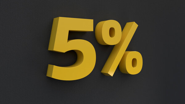 Текст в процентах
