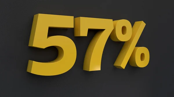 Text för procent — Stockfoto