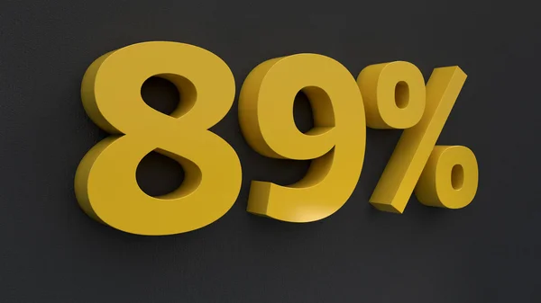 Text för procent — Stockfoto