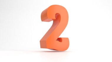 3D numarası etiketi