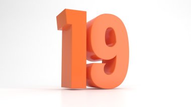 3D numarası etiketi