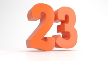 3D numarası etiketi