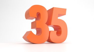 3D numarası etiketi