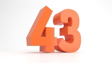 3D numarası etiketi