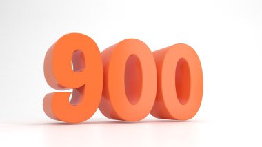 3D numarası etiketi