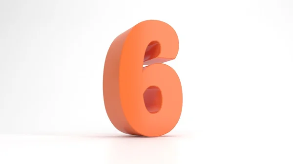 3D Number Label — Stock Photo, Image