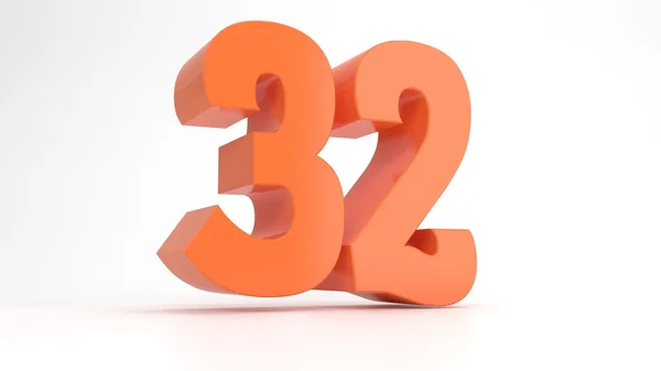 3D Number Label — Stock Photo, Image