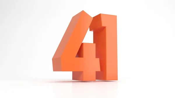 3D Number Label — Stock Photo, Image