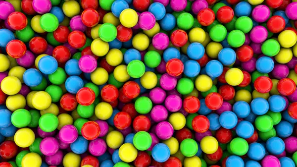 Colored Sugar Balls — Stock Photo, Image