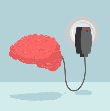 Beyin şarj edin. Cerebrum Sarj adaptörü. iliği yeni i ile suçlanıyor