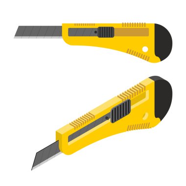 İleti örneği bıçak toplantıda. Ofis kağıt kesici 