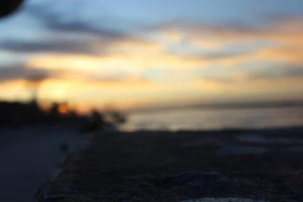 Sunset Folly Beach — Stock Photo, Image