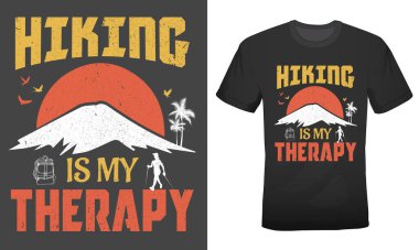 Yürüyüş benim yürüyüş için terapi tişörtüm.