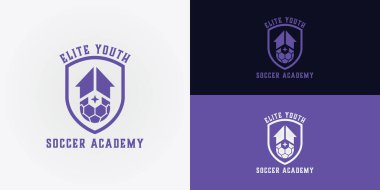 Logoda koruma ve elit statüyü temsil eden bir kalkan yer alıyor. Kalkanın içinde, bir futbol topunun üzerinde birleşen, büyümeyi, arzuyu ve ileri hareketi simgeleyen yukarı doğru iki ok var..