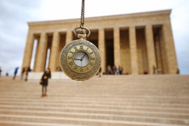 Türkiye, Ankara, Atatürk ün Türbesi ve zaman geçirmeden 0905: