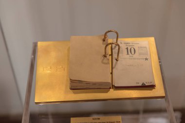 Ankara, Türkiye - 29 Ocak 2017: Türkiye Eski Büyük Millet Meclisi görüşü. Türkiye Cumhuriyeti bu binada ilan edildi.