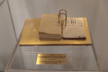 Ankara, Türkiye - 29 Ocak 2017: Türkiye Eski Büyük Millet Meclisi görüşü. Türkiye Cumhuriyeti bu binada ilan edildi.