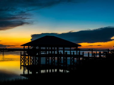 Matanzas Boathouse Sunset