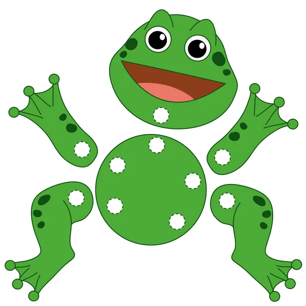 Žába má být postaven — Stock fotografie