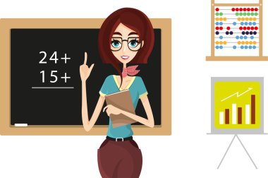 Öğretmenim sınıfta.