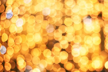 Renkli ışık çemberleri soyut arkaplan. Noel ışıkları