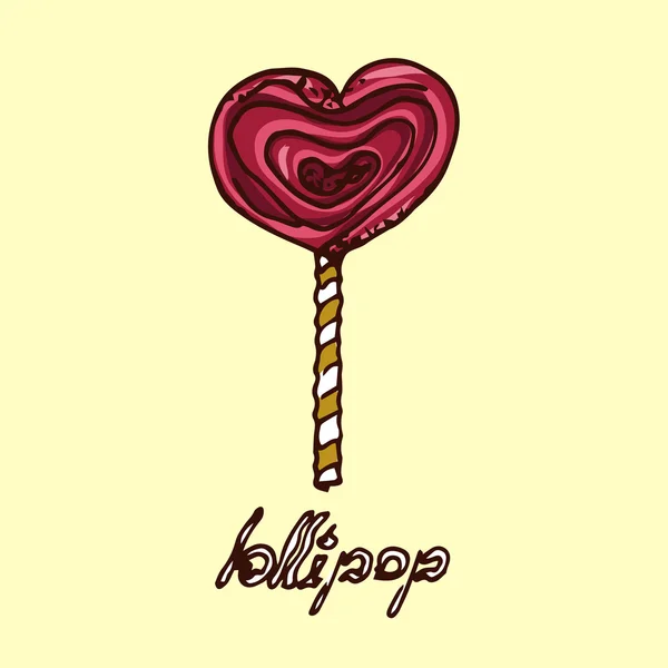 Ilustración. Lollipop . — Archivo Imágenes Vectoriales