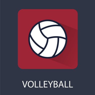 Voleybol simgesi.