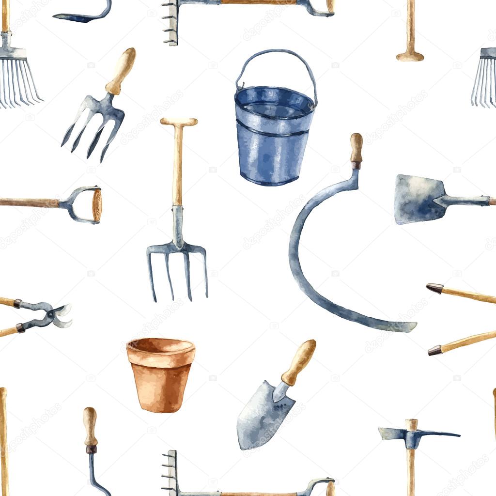 Garden tools set.
