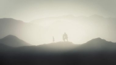 Davut ve Goliath savaş alanında