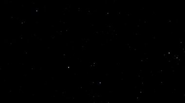 Kayan bir yıldız ile Starry Night