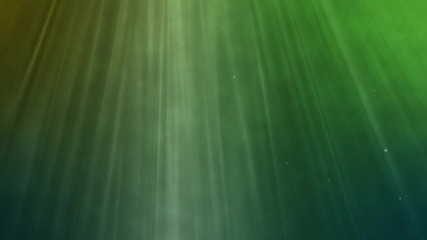 Mare sottomarino profondo dell'oceano con raggi di sole — Video Stock