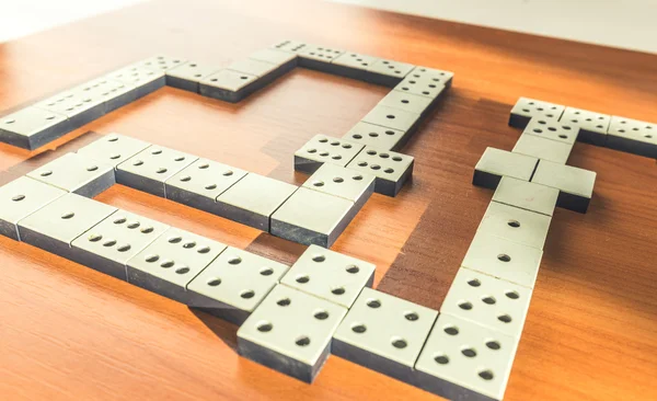Old School Game Custom laser cut dominoes
