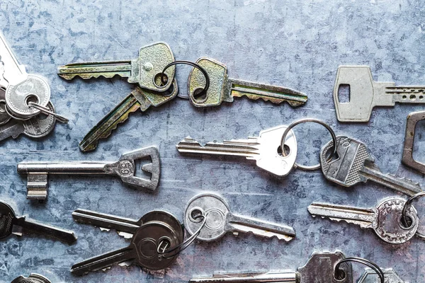 Muitas chaves antigas . — Fotografia de Stock