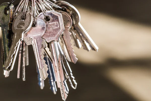 Many old keys — Stock Photo, Image