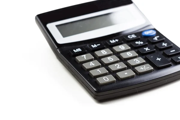 Чорний сучасних калькулятор — стокове фото