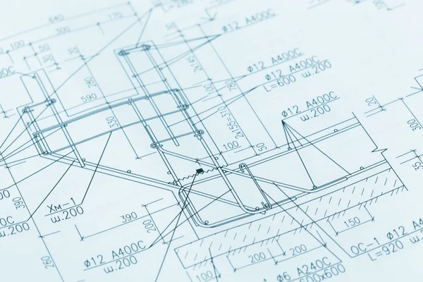 La parte del proyecto arquitectónico —  Fotos de Stock