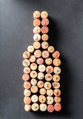 şarap cork arka plan