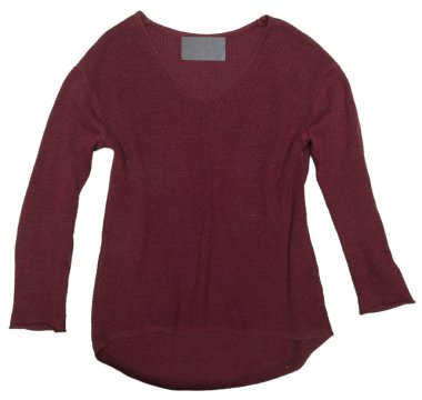 Beyaz bir arka plan üzerinde elbise