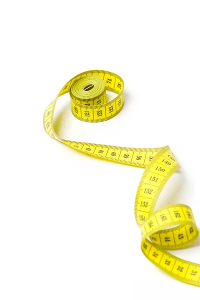 Measuring tape isolated on white background — Stock Photo, Image