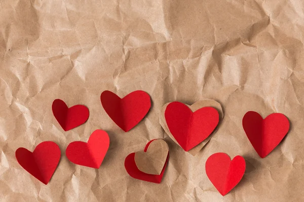 Día de San Valentín Día de San Valentín Corazón en madera vieja . — Foto de Stock