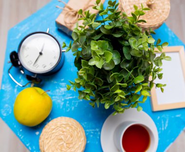 Vintage tarzı sabah