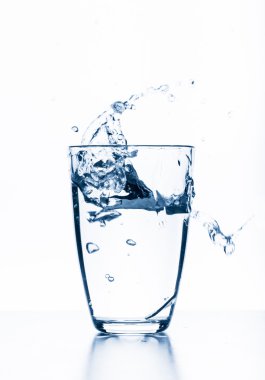 Camdan su sıçrıyor 